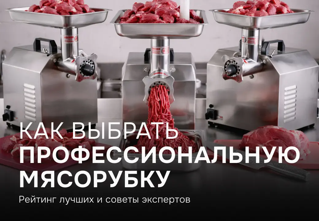 Как выбрать профессиональную мясорубку в 2026 году — рейтинг и советы экспертов