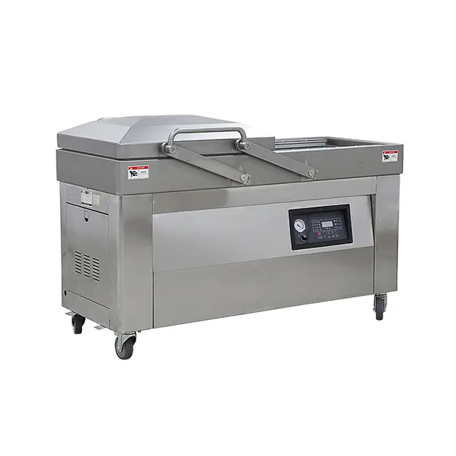 Вакуумный упаковщик HVC-610S/2A (DZ-610/2SA) (нерж., обрезка) Hualian - Купить с доставкой по всей России