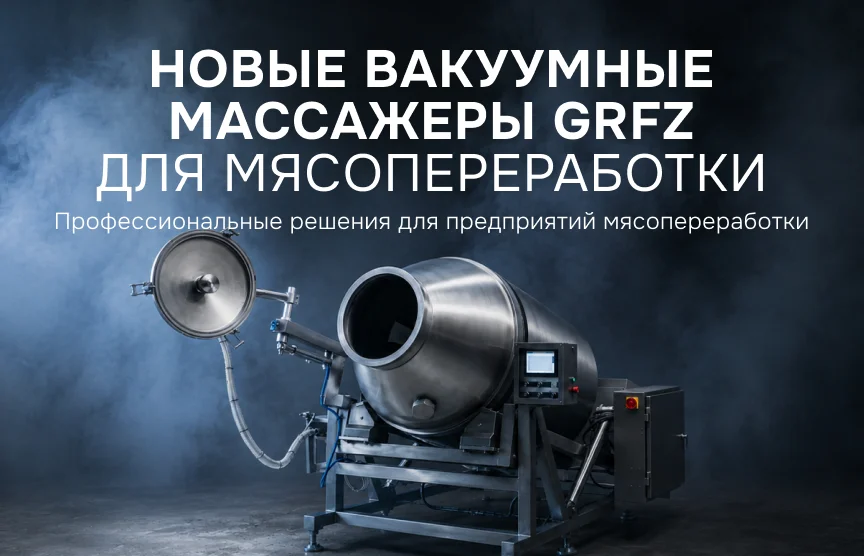 Hualian Machinery расширяет ассортимент вакуумных массажеров для мясопереработки