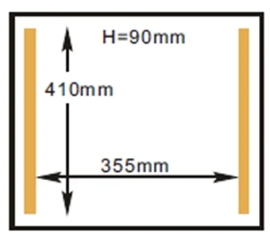 Настольный вакуумный упаковщик HVC-410T/2A (нерж.) Hualian - Купить с доставкой по всей России - 2