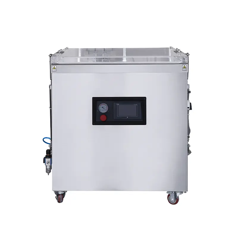 Вакуум-упаковочная машина с функцией брикетирования HVC-650F-1D SS (нерж.)  Hualian - Купить с доставкой по всей России