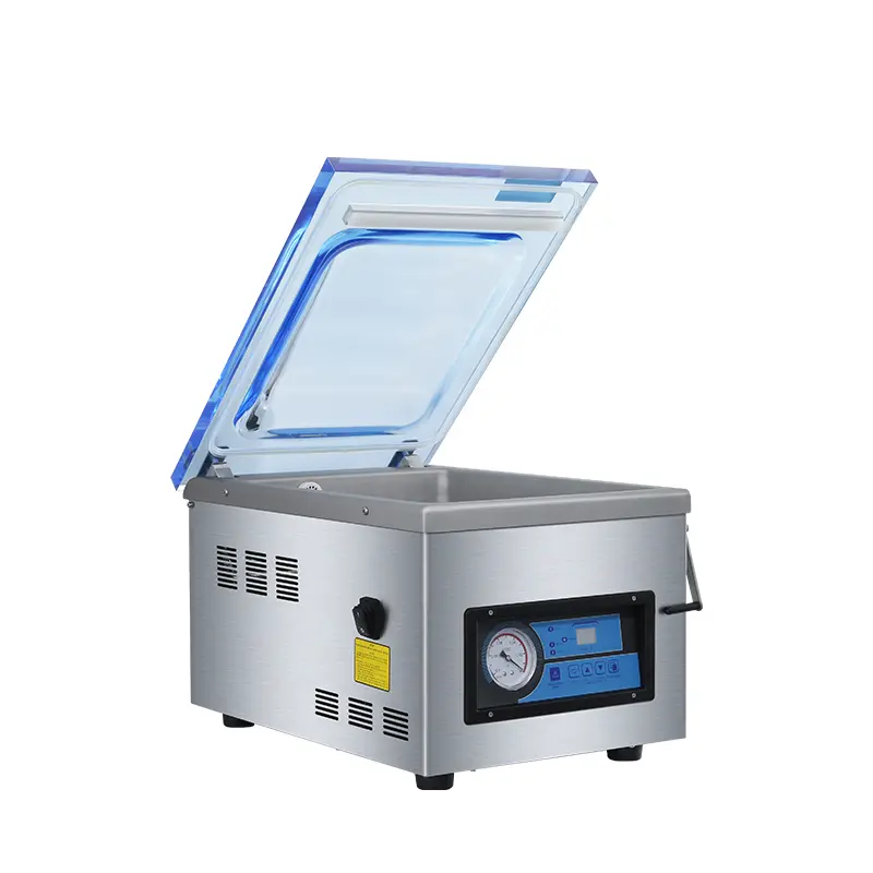 Вакуумный упаковщик HVC-260T/1A (DZ-260/PD) (нерж.) Hualian - Купить с доставкой по всей России - 2