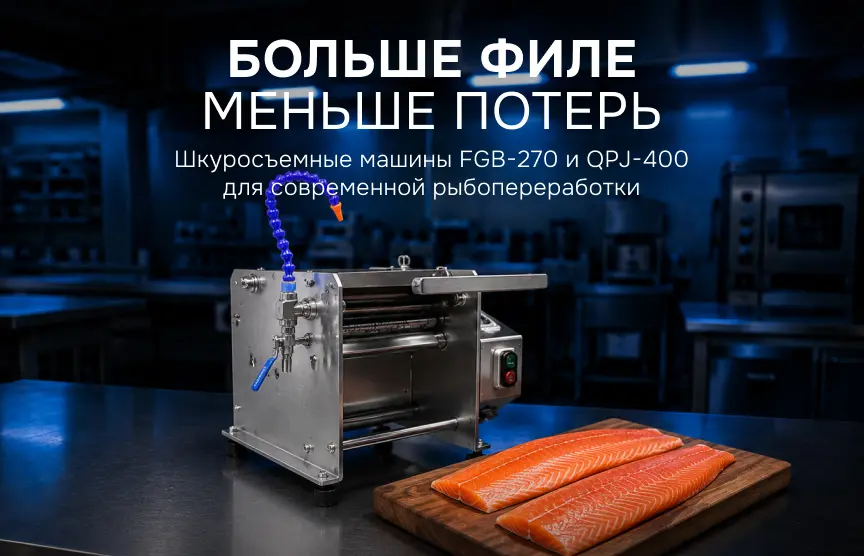Hualian Machinery расширяет линейку оборудования для рыбопереработки