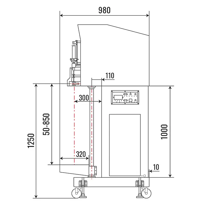 Вакуумный упаковщик DZQ-1000L Hualian - Купить с доставкой по всей России - 5