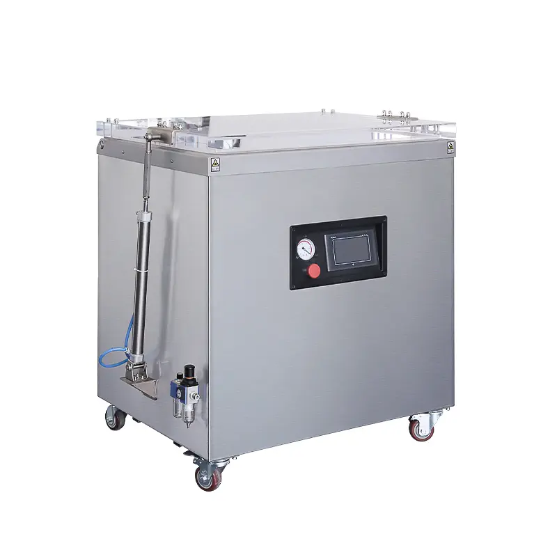 Вакуум-упаковочная машина с функцией брикетирования HVC-650F-1D SS (нерж.)  Hualian - Купить с доставкой по всей России - 2