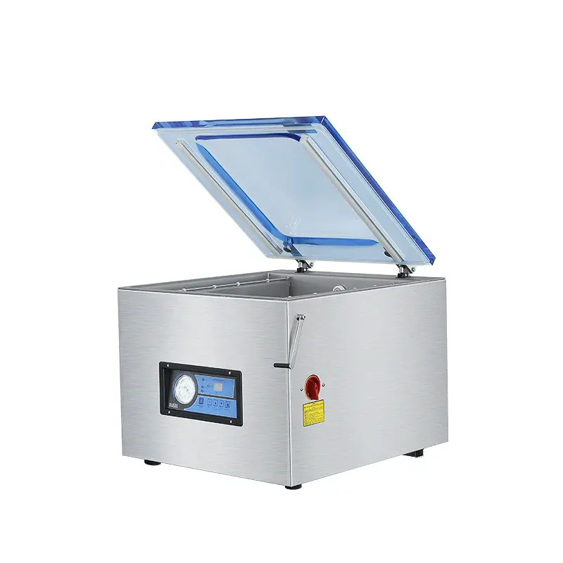 Настольный вакуумный упаковщик HVC-510T/2A (нерж.) Hualian - Купить с доставкой по всей России - 2