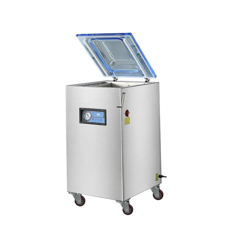 Напольный вакуумный упаковщик HVC-410F/2A (нерж.) Hualian - Купить с доставкой по всей России - 2