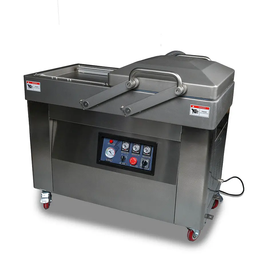 Вакуумный упаковщик HVC-410S/2A-G (DZQ-410/2SA) (нерж., газ) Hualian - Купить с доставкой по всей России - 4
