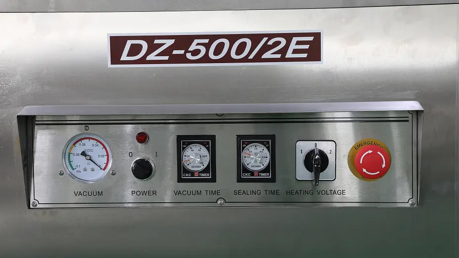 Напольный вакуумный упаковщик DZQ-500/2E (нерж., газ) Hualian - Купить с доставкой по всей России - 15