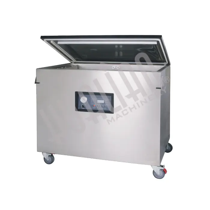 Напольный вакуумный упаковщик DZQ-1000/2L (нерж., газ) Hualian - Купить с доставкой по всей России