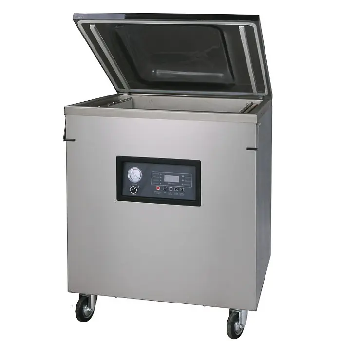 Напольный вакуумный упаковщик DZQ-600/S (нерж., газ) Hualian - Купить с доставкой по всей России