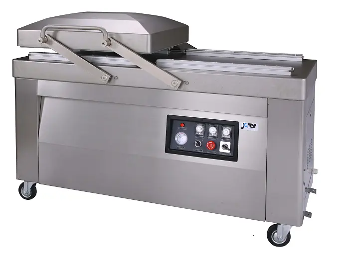 Напольный вакуумный упаковщик HVC-610S/2B (DZ-610/2SB) (нерж.) Hualian - Купить с доставкой по всей России