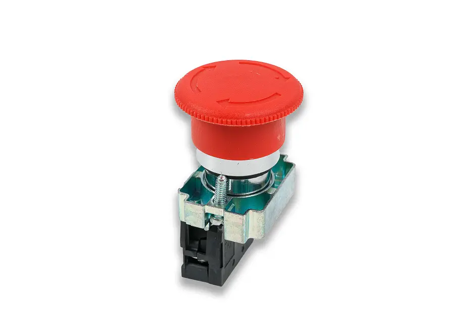 Кнопка аварийной остановки NP2-BS542 (DZQ-600L/S/DZF-5050/HVT-450R) Hualian - Купить с доставкой по всей России - 2