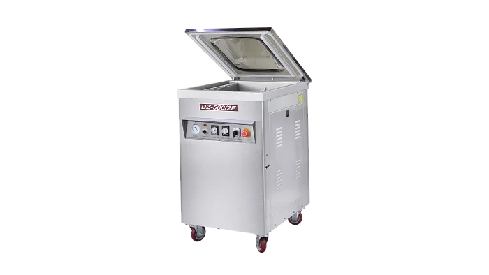 Напольный вакуумный упаковщик DZQ-500/2E (нерж., газ) Hualian - Купить с доставкой по всей России