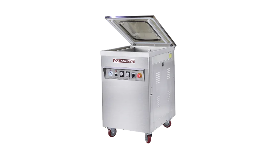 Напольный вакуумный упаковщик DZQ-500/2E (нерж., газ) Hualian - Купить с доставкой по всей России
