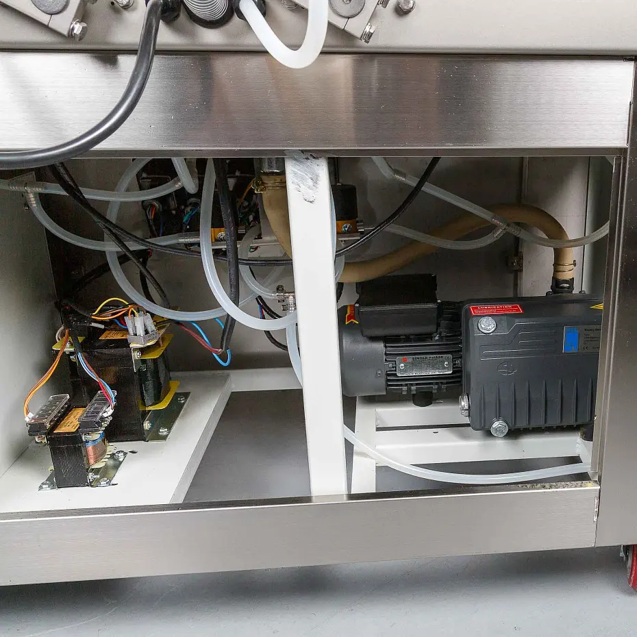 Вакуумный упаковщик HVC-410S/2A-G (DZQ-410/2SA) (нерж., газ) Hualian - Купить с доставкой по всей России - 12