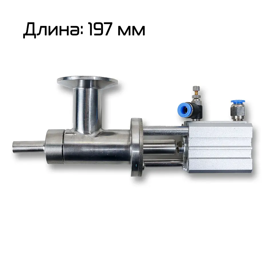 Узел подачи продукта с пневмоцилиндром для LPF-500T Hualian - Купить с доставкой по всей России - 5