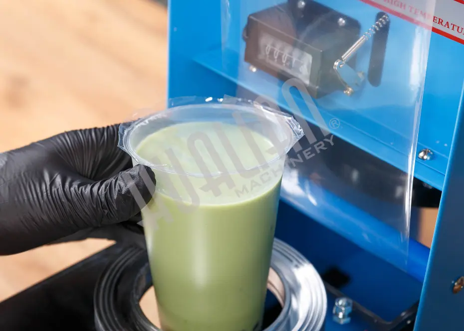 Ручной запайщик стаканов HL-D9 (Bubble tea) Hualian - Купить с доставкой по всей России - 9
