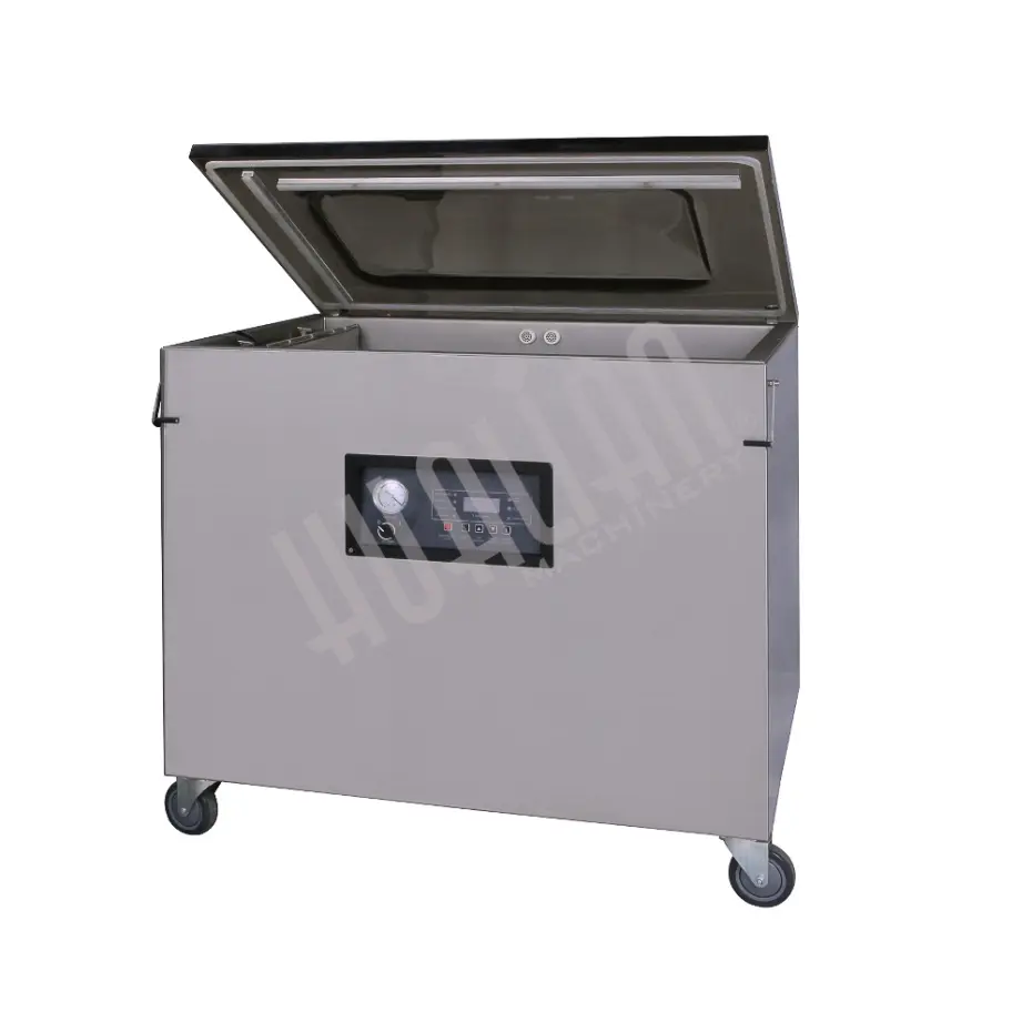 Напольный вакуумный упаковщик DZ-1100/2L (нерж.) Hualian - Купить с доставкой по всей России