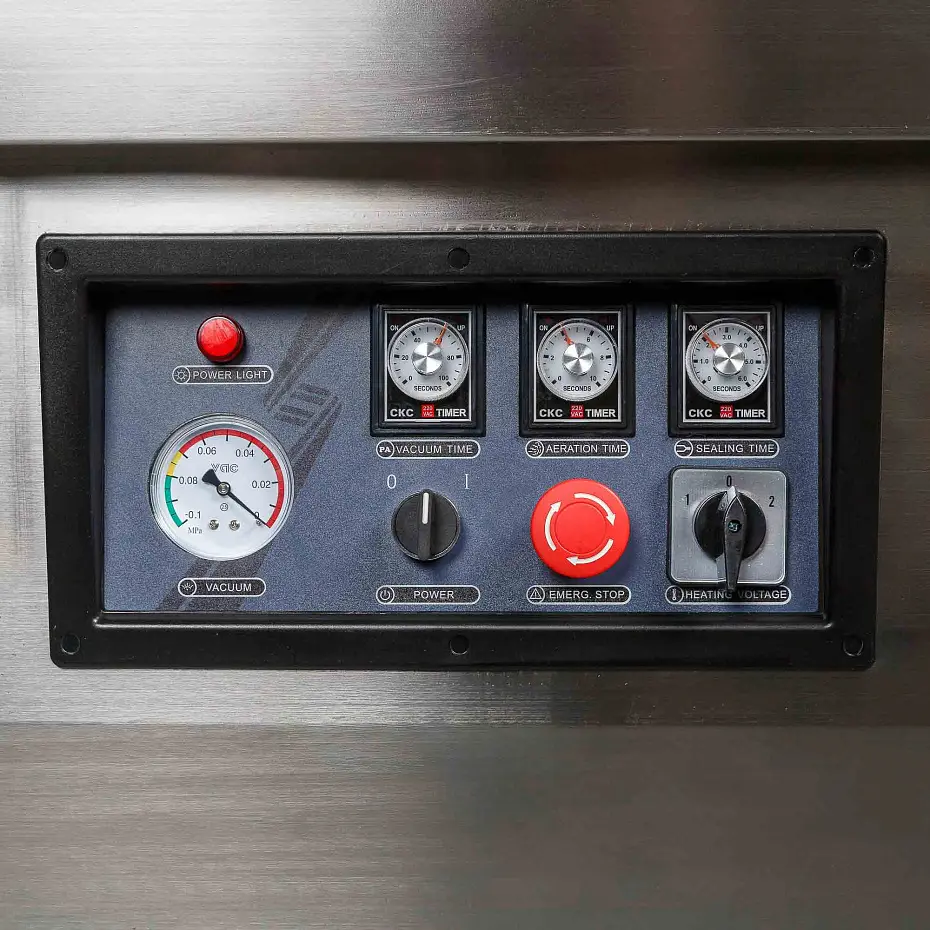 Вакуумный упаковщик HVC-410S/2A-G (DZQ-410/2SA) (нерж., газ) Hualian - Купить с доставкой по всей России - 10