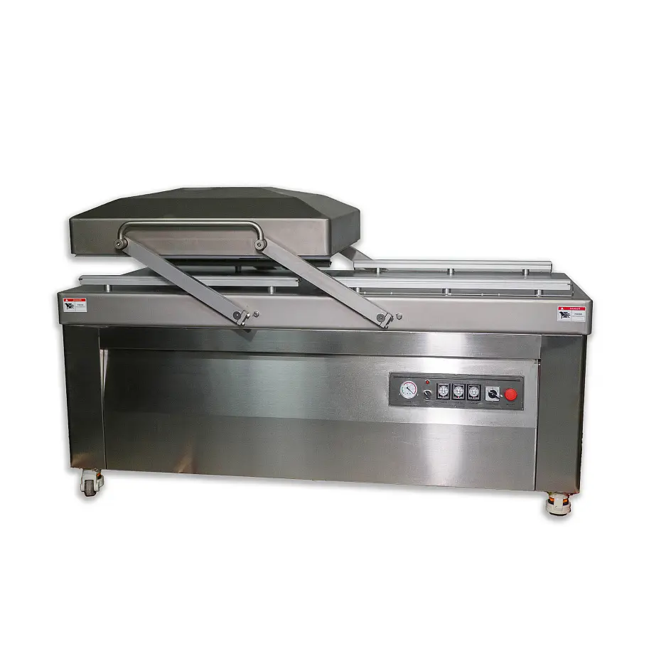 Напольный вакуумный упаковщик HVC-820S/2B-G (нерж., газ) Hualian - Купить с доставкой по всей России - 16