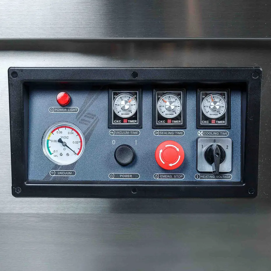 Вакуумный упаковщик HVC-410S/2A (DZ-410/2SA) (нерж.) Hualian - Купить с доставкой по всей России - 4