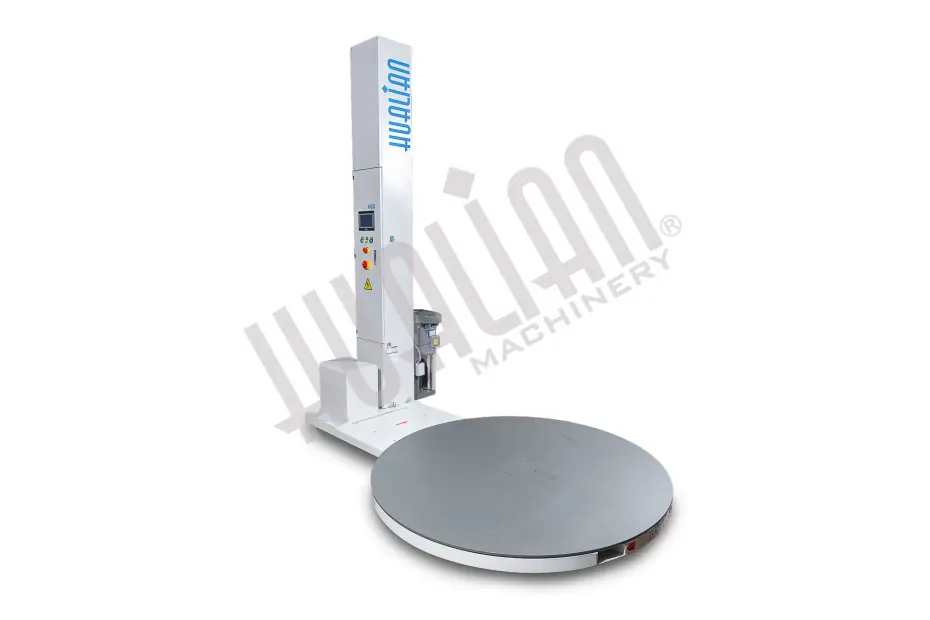 Паллетоупаковщик HL-1650 Economical с моторизированной кареткой с престрейчем Hualian - Купить с доставкой по всей России - 2