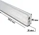 Верхняя сварочная планка I (продольная 560×36×13mm) BSL-5045L(A) Hualian - Купить с доставкой по всей России - 2