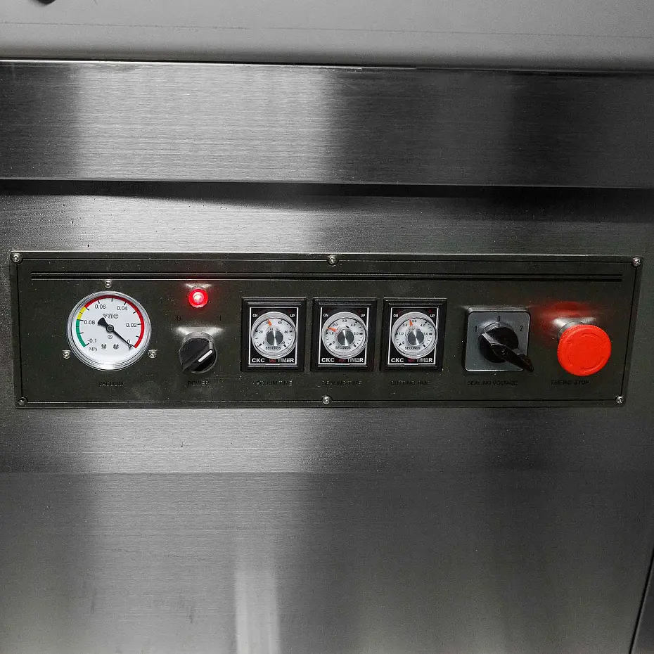 Напольный вакуумный упаковщик HVC-820S/2B-G (нерж., газ) Hualian - Купить с доставкой по всей России - 6
