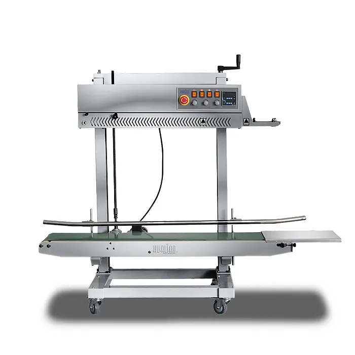 Роликовый (конвейерный) запайщик для тяжелых мешков FRCM-1120L SS (нерж., датер) Hualian - Купить с доставкой по всей России