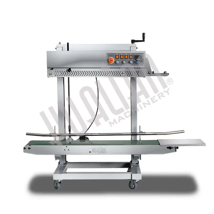 Роликовый (конвейерный) запайщик для тяжелых мешков FRCM-1120L SS (нерж., датер) Hualian - Купить с доставкой по всей России