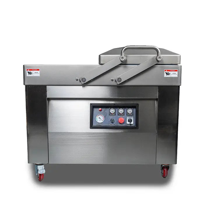 Вакуумный упаковщик HVC-410S/2A-G (DZQ-410/2SA) (нерж., газ) Hualian - Купить с доставкой по всей России