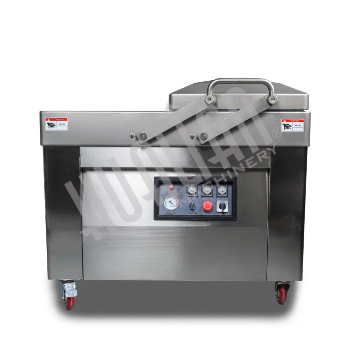 Вакуумный упаковщик HVC-410S/2A-G (DZQ-410/2SA) (нерж., газ) Hualian - Купить с доставкой по всей России