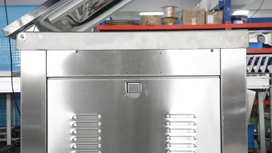 Напольный вакуумный упаковщик DZQ-500/2E (нерж., газ) Hualian - Купить с доставкой по всей России - 4