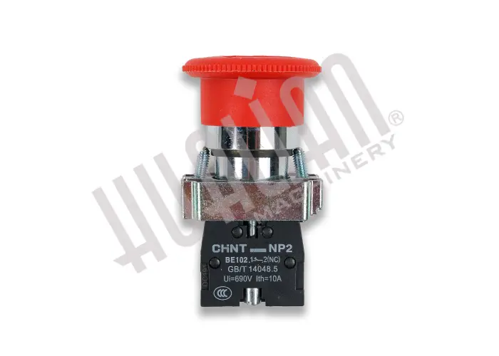 Кнопка аварийной остановки NP2-BS542 (DZQ-600L/S/DZF-5050/HVT-450R) Hualian - Купить с доставкой по всей России