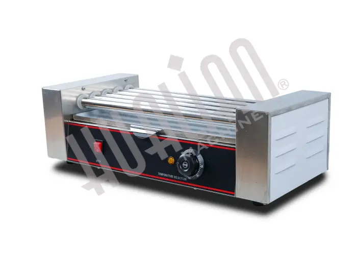 Роликовый гриль для хот-догов HHD-05 Hualian - Купить с доставкой по всей России