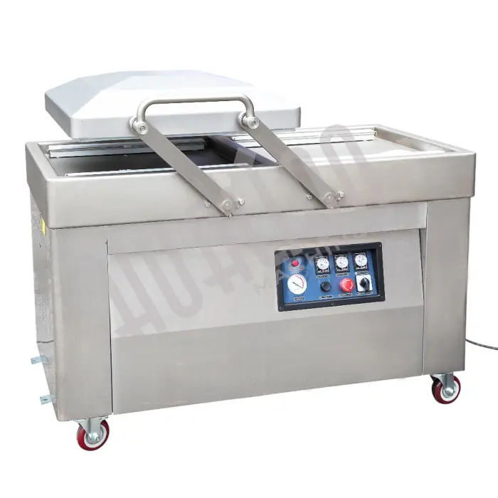 Вакуумный упаковщик HVC-510S/2A-G (DZQ-510/2SA) (нерж., газ, обрезка) Hualian - Купить с доставкой по всей России