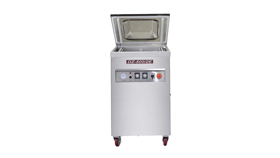 Напольный вакуумный упаковщик DZQ-500/2E (нерж., газ) Hualian - Купить с доставкой по всей России - 3