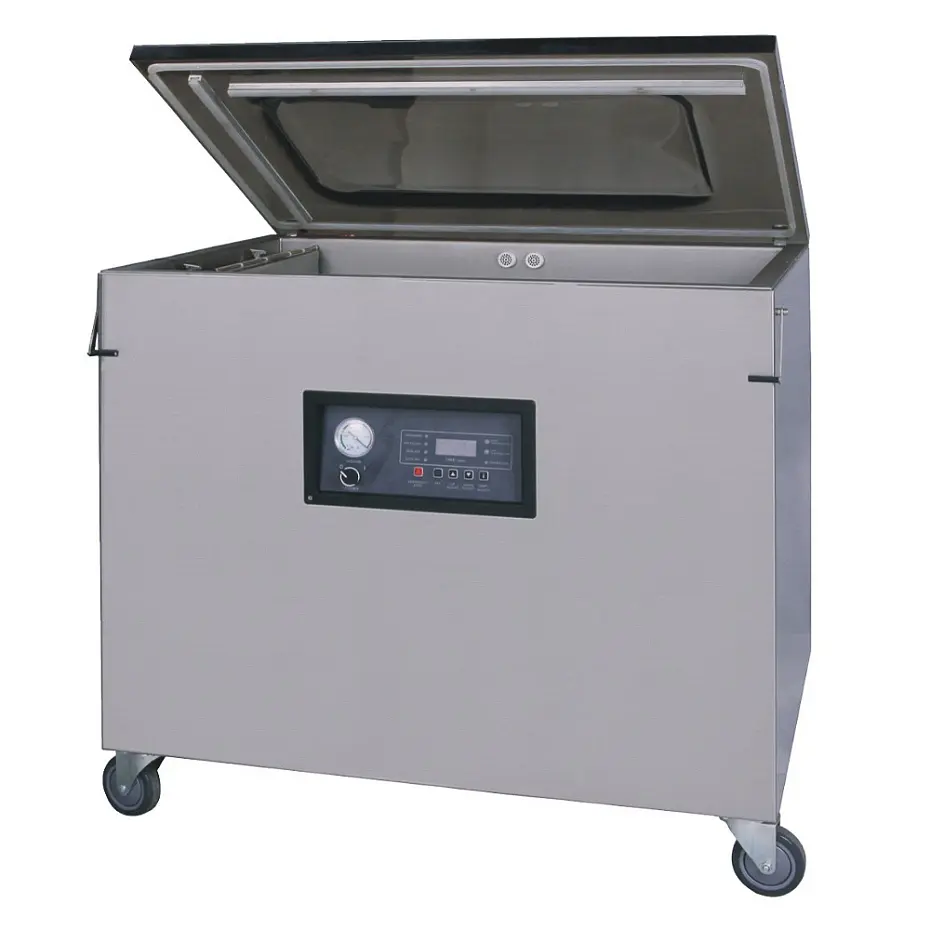 Напольный вакуумный упаковщик DZ-800/2L (нерж.) Hualian - Купить с доставкой по всей России