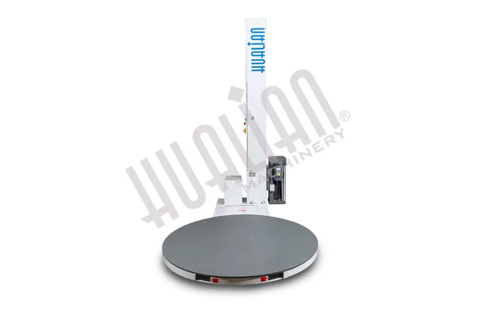 Паллетоупаковщик HL-1650 Economical с моторизированной кареткой с престрейчем Hualian - Купить с доставкой по всей России - 3