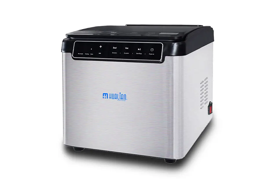 Настольная вакуум-упаковочная машина HVC-310T/1E (нерж.) Hualian - Купить с доставкой по всей России