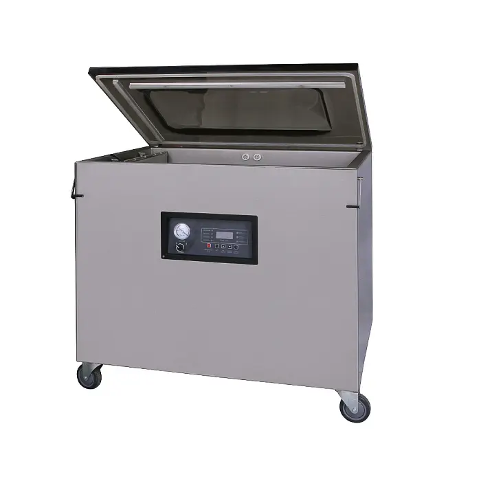 Напольный вакуумный упаковщик DZQ-1100/2L (нерж., газ) Hualian - Купить с доставкой по всей России