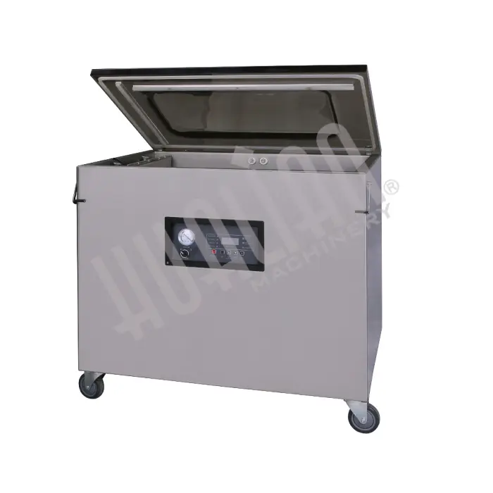 Напольный вакуумный упаковщик DZQ-1100/2L (нерж., газ) Hualian - Купить с доставкой по всей России