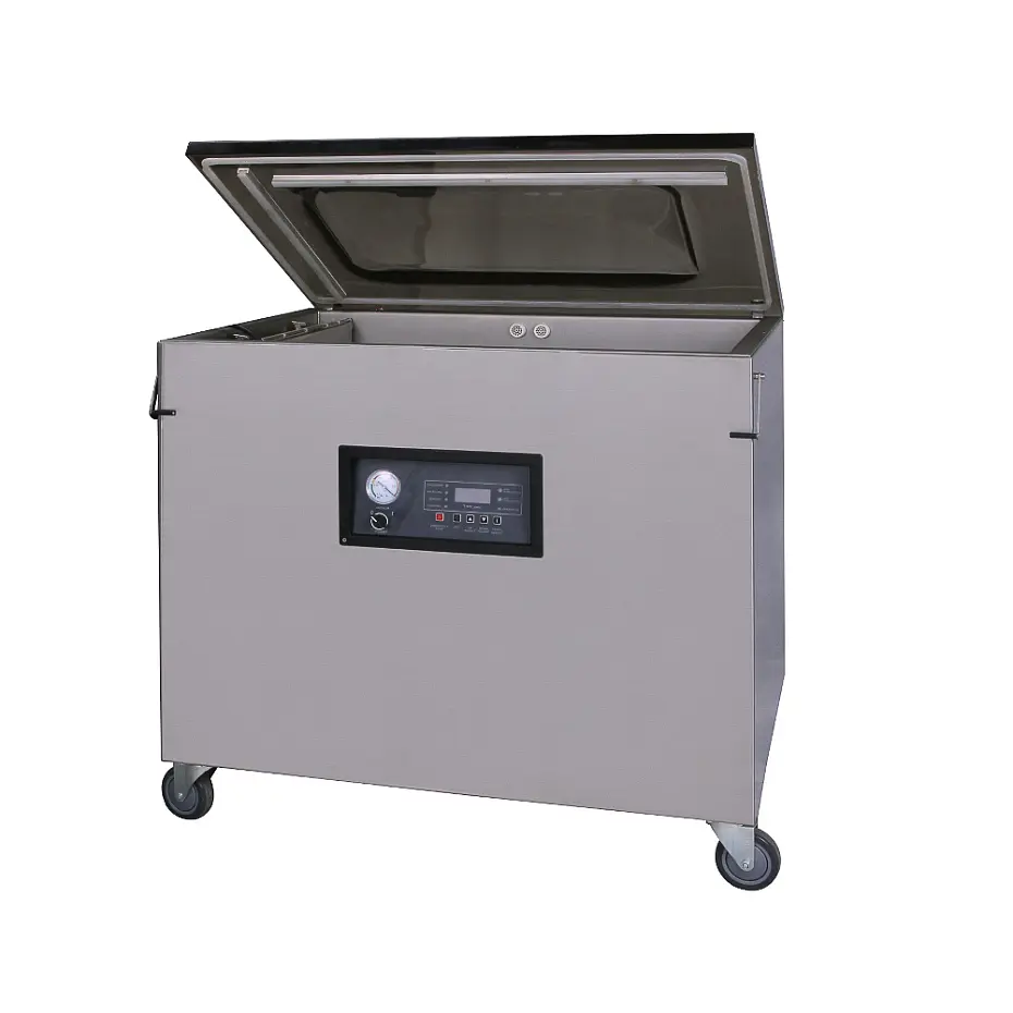 Напольный вакуумный упаковщик DZQ-1100/2L (нерж., газ) Hualian - Купить с доставкой по всей России