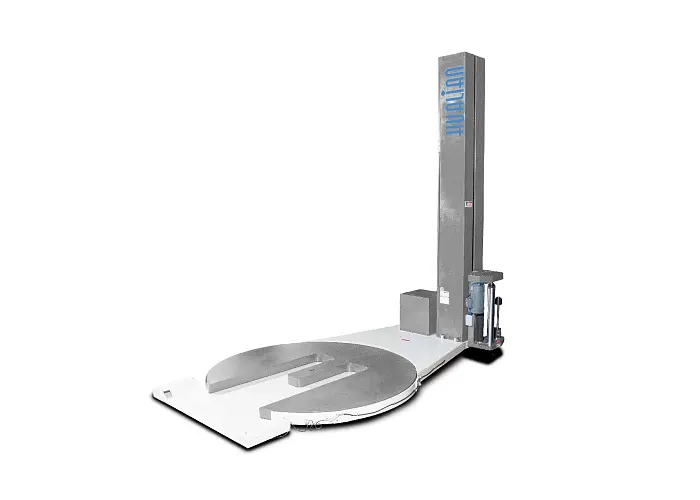 Паллетоупаковщик HL-1650F Economical с E-платформой с моторизированной кареткой с престрейчем Hualian - Купить с доставкой по всей России
