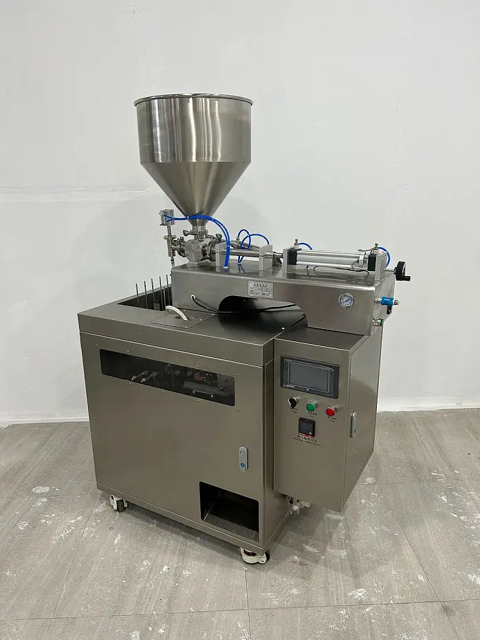 Упаковочная машина HLDX-9018G с поршневым дозатором Hualian - Купить с доставкой по всей России - 4