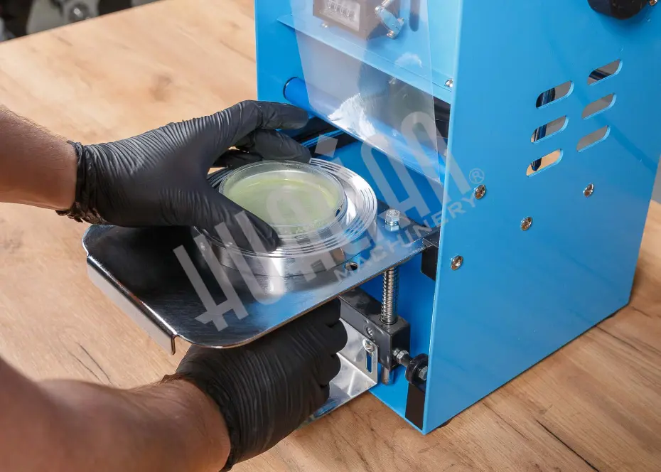 Ручной запайщик стаканов HL-D9 (Bubble tea) Hualian - Купить с доставкой по всей России - 4