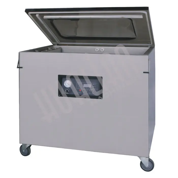 Напольная однокамерная вакуум-упаковочная машина DZ-800/2L (нерж. 380 В) Hualian - Купить с доставкой по всей России