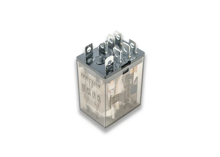 Реле промежуточное REP-203.DL (2 пер 220 В 10 А, 24 VDC) Hualian - Купить с доставкой по всей России - 3