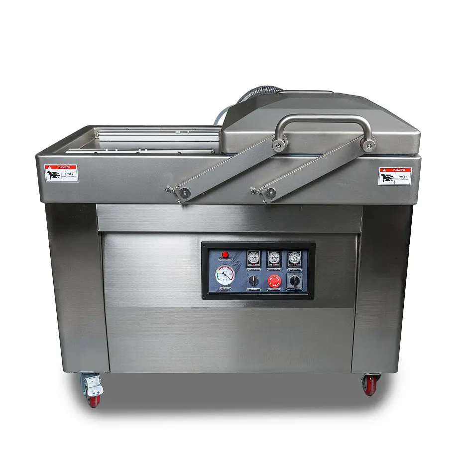 Вакуумный упаковщик HVC-410S/2A-G (DZQ-410/2SA) (нерж., газ) Hualian - Купить с доставкой по всей России - 2